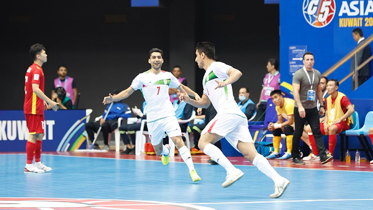 Iran quá mạnh so với ĐT futsal Việt Nam - Ảnh: Đức Nguyễn 