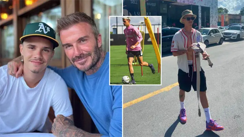 Con trai Beckham có cơ hội ra sân tại Ngoại hạng Anh