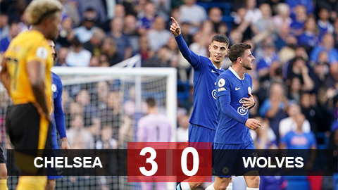 Kết quả Chelsea vs Wolves