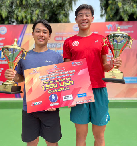 Wong Chak Lam Coleman (Hong Kong) / Masabayashi Tomohiro (Nhật Bản) vô địch đôi nam