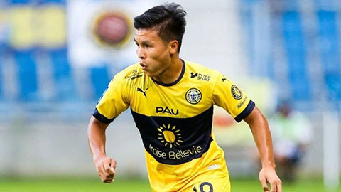 Quang Hải được chấm điểm cực cao sau bàn thắng lịch sử cho Pau FC