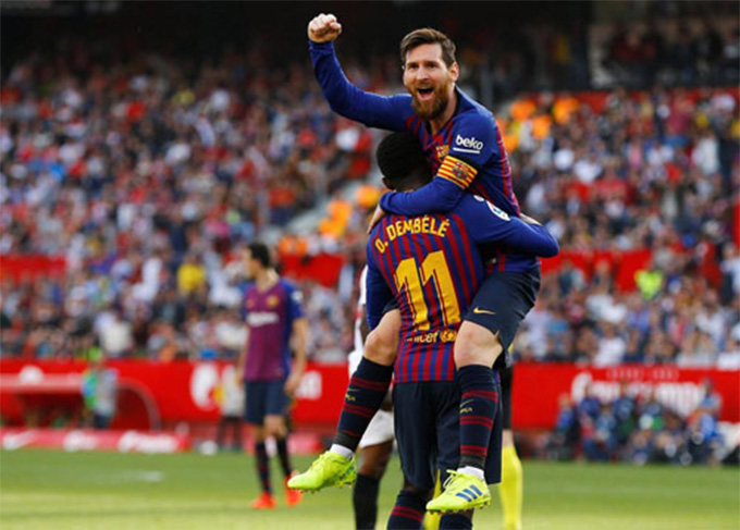 Messi từng gặt hái được nhiều thành công cùng Barca