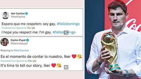 Thực hư việc Casillas thừa nhận là người đồng tính