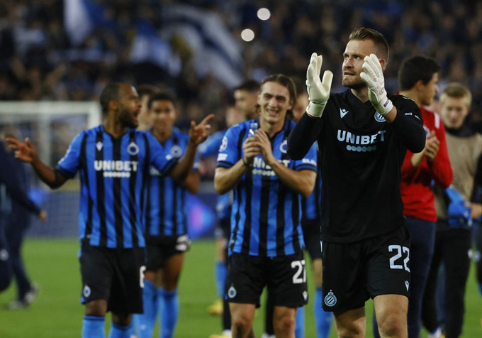 Club Brugge đang gây bất ngờ lớn ở vòng bảng Champions League mùa này