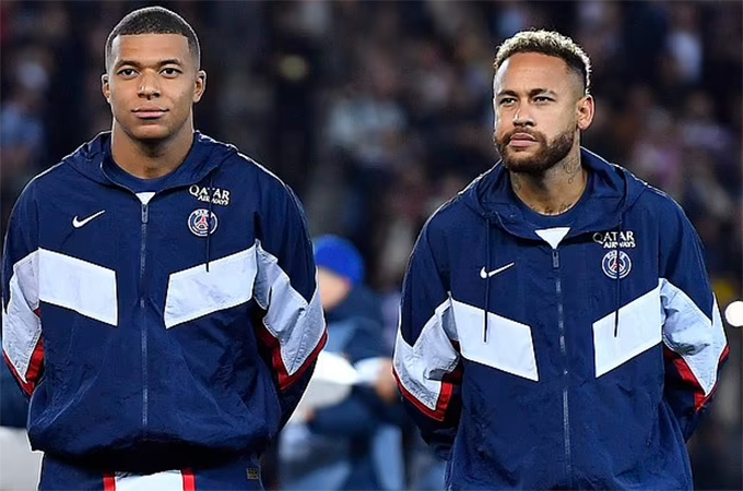 Mối quan hệ giữa Mbappe và Neymar đang không tốt