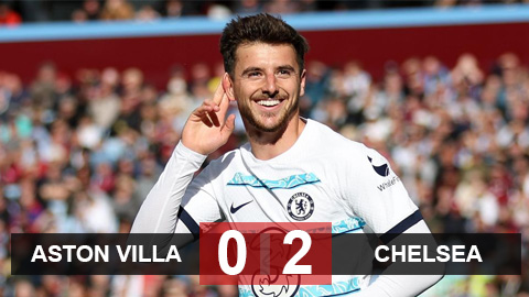 Kết quả Aston Villa vs Chelsea: Mount và Kepa mang về 3 điểm cho The Blues