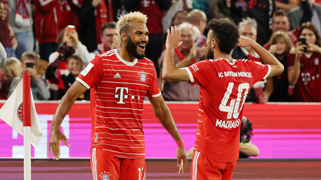 Các cầu thủ của “thê đội 2” cũng đủ giúp Bayern thắng Augsburg ngay trên sân của đối thủ
