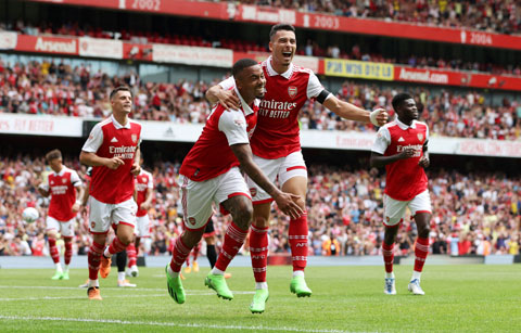 Arsenal thắng 9/10 trận đã đấu tại Premier League mùa này