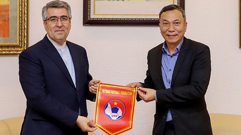 VFF lên kế hoạch tổ chức trận giao hữu giữa Việt Nam vs Iran