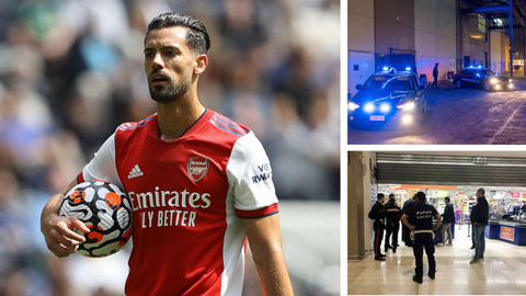 Hậu vệ Arsenal bị đâm ở trung tâm mua sắm và phải nhập viện