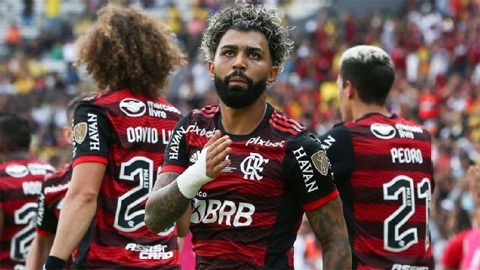 Gabriel Barbosa nổ súng giúp Flamengo lên ngôi vô địch