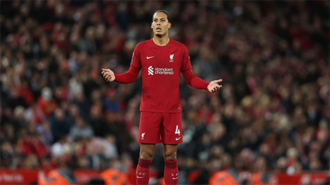 Kỷ lục đáng nể của Van Dijk chấm dứt sau trận Liverpool thua Leeds