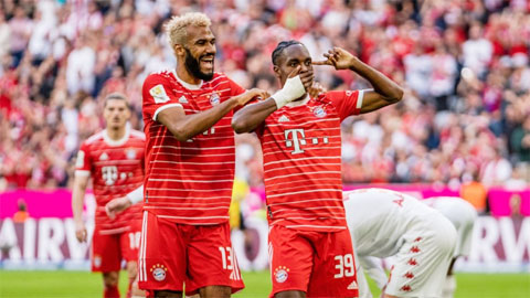 Bayern tấn công 'phũ' nhất châu Âu trong tháng 10