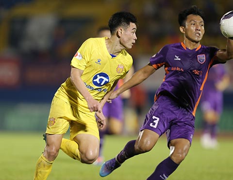 Nam Định và B.BD có nhiều cầu thủ trẻ được HLV Park Hang Seo để ý