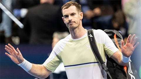 Murray bị loại ở vòng một Paris Masters 2022