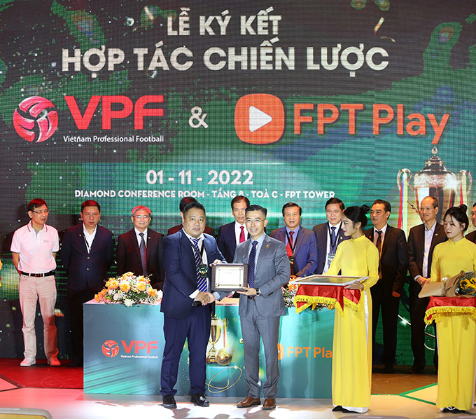 VPF và Công ty TNHH Truyền hình FPT, thành viên của FPT Telecom, chính thức ký kết hợp tác chiến lược
