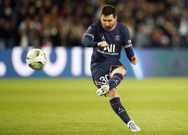 Messi đang có mùa giải bùng nổ cùng PSG với 12 bàn thắng và 13 kiến tạo
