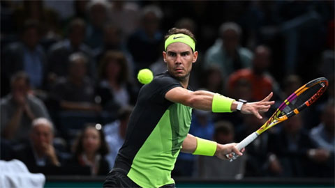 Nadal bị loại sớm ở Paris Masters 2022