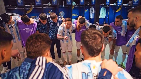 Tiết lộ bài 'hịch' của Messi trước chung kết Copa America 2021