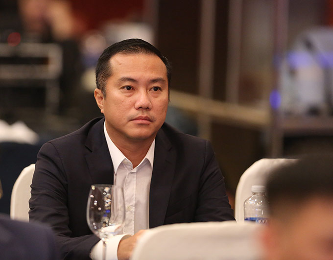 Ông Nguyễn Xuân Vũ làm Phó Chủ tịch phụ trách Truyền thông và Đối ngoại VFF khóa IX - Ảnh: Đức Cường 