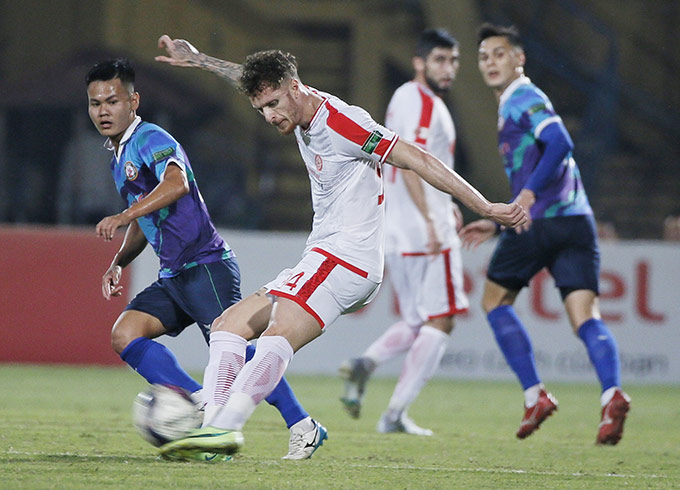 Viettel không thủng lưới trong 3 trận gần nhất - Ảnh: Minh Tuấn 