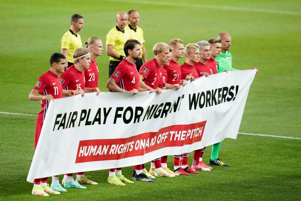 Vấn đề nhân quyền cũng là lý do khiến nhiều ĐTQG như Na Uy, Đan Mạch kêu gọi tẩy chay World Cup 2022