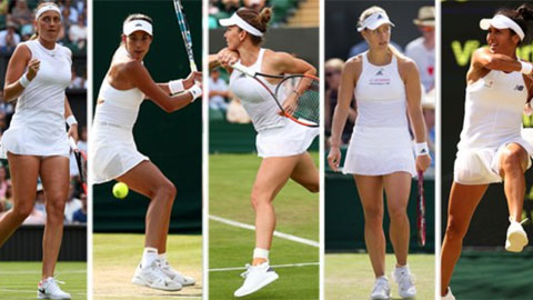 Wimbledon bỏ quy định cấm nội y khác màu trắng