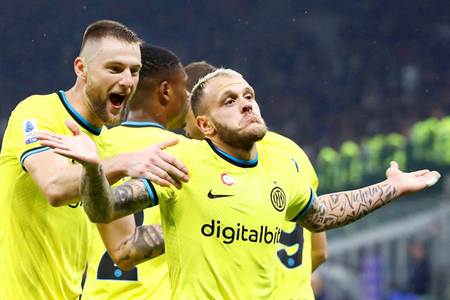 Chiến thắng vang dội trước Bologna đưa Inter vào cuộc đua Top 4 vốn đã rất khốc liệt và vô cùng kịch tính