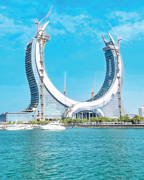 Kiến trúc độc đáo của tháp Katara