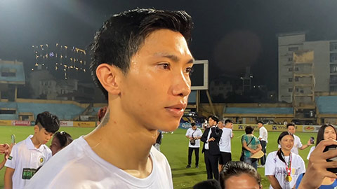 Đoàn Văn Hậu muốn Hà Nội FC đánh bại HAGL ở Cúp Quốc gia sau khi vô địch V.League