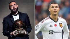 Benzema tiết lộ Ronaldo không gửi tin nhắn chúc mừng khi anh giành Quả bóng Vàng