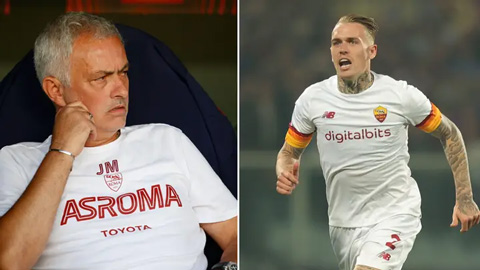 'Phản đồ' của Mourinho đã bị buộc phải rời Roma