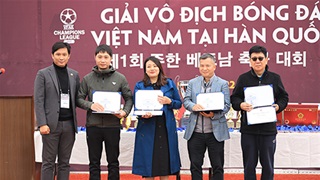 VFAK tổ chức thành công giải vô địch bóng đá Việt Nam tại Hàn Quốc - VFAK Champions League 2022