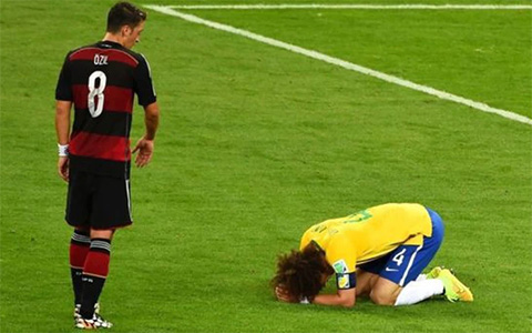 Brazil thua thảm 1-7 trước Đức ở bán kết World Cup 2014
