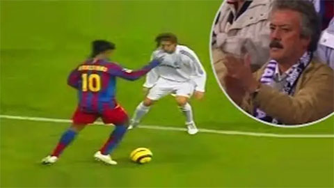 17 năm trước, Ronaldinho từng khiến fan Real vỗ tay dù 'Kền kền trắng' bị Barca hủy diệt