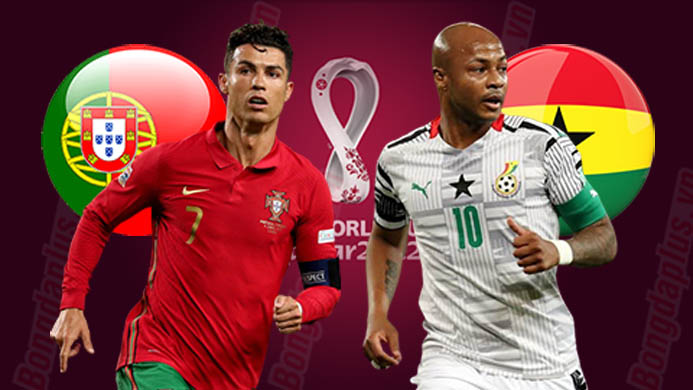 Trực tiếp Bồ Đào Nha vs Ghana, 23h00 ngày 24/11