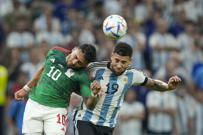 Argentina đã chơi giàu sinh khí hơn hẳn trước Mexico