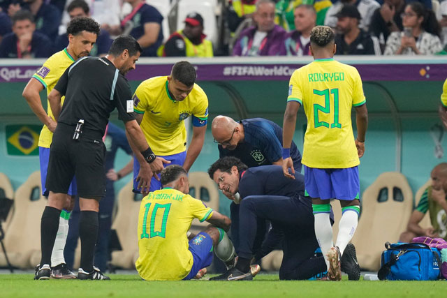 Neymar thường xuyên gặp chấn thương vì đối thủ đá rát