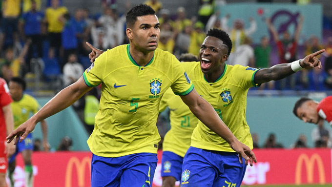 Casemiro lên tiếng đưa Brazil sớm vào vòng 1/8 World Cup 2022