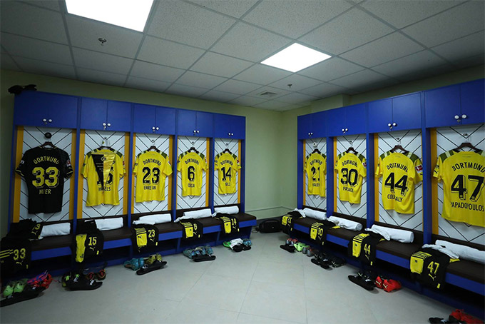 Phòng thay đồ của Borrusia Dortmund