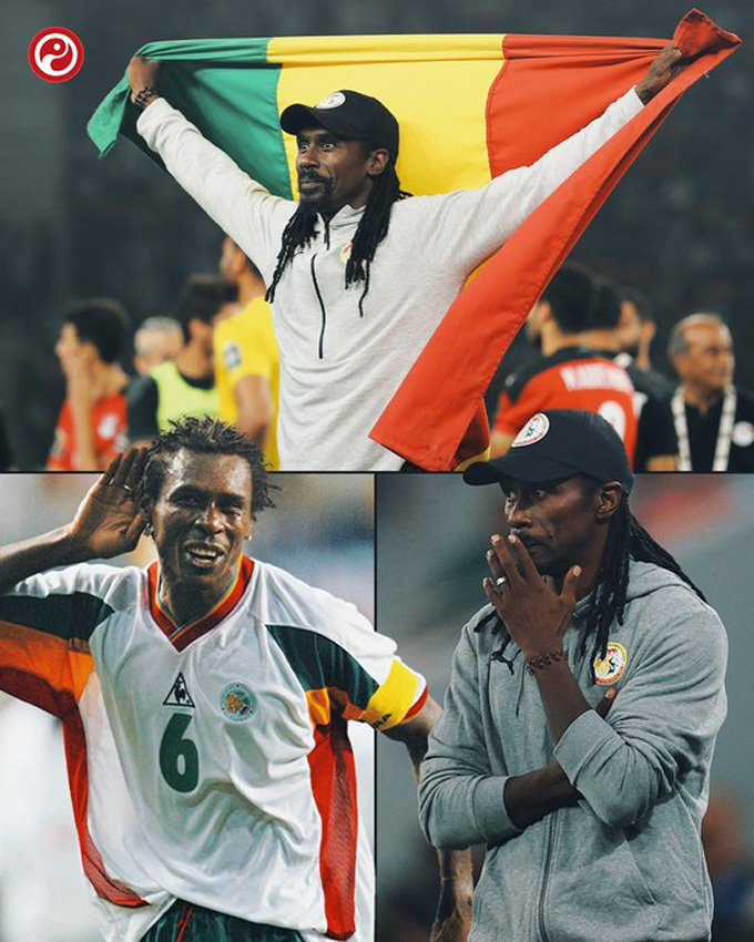 HLV Cisse là người hùng gắn liền với thành công của bóng đá Senegal