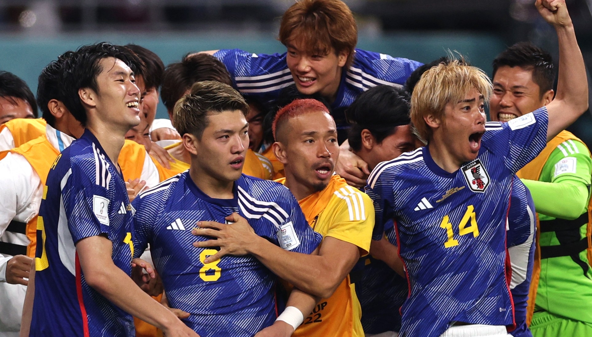 Nhật Bản đã gây sốc khi hạ Đức vơi tỉ số 2-1 tại World Cup 2022