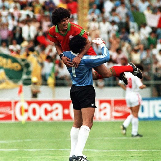 ĐT Morocco từng đánh bại ĐT Bồ Đào Nha để giành vé vào vòng 1/8 tại World Cup 1986
