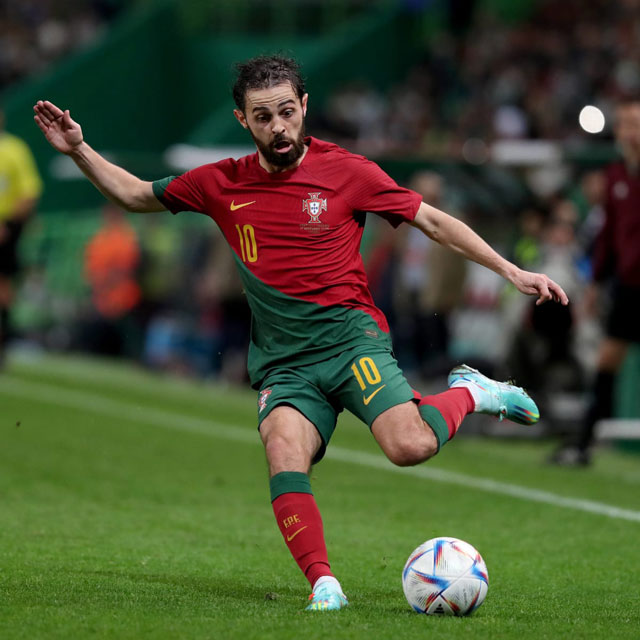 Tiền vệ Bernardo Silva của  ĐT Bồ Đào Nha “dù không cao nhưng ai cũng phải ngước nhìn”