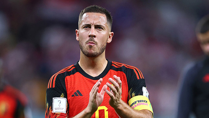 Eden Hazard chia tay ĐT Bỉ ở tuổi 31