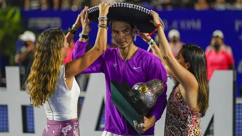 Nadal chia tay giải ATP Acapulco ở Mexico