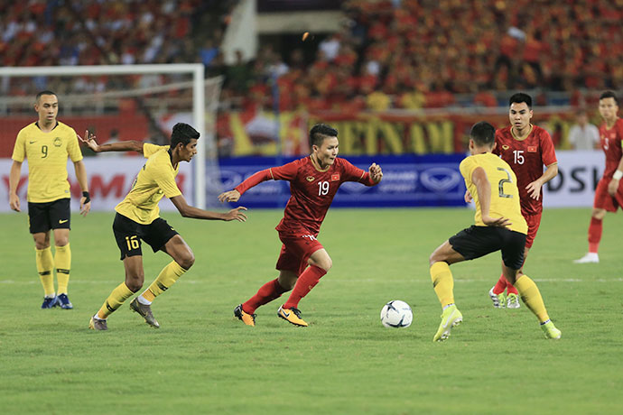 Quang Hải và đồng đội đã sẵn sàng tỏa sáng tại AFF Cup 2022 - Ảnh: Đức Cường