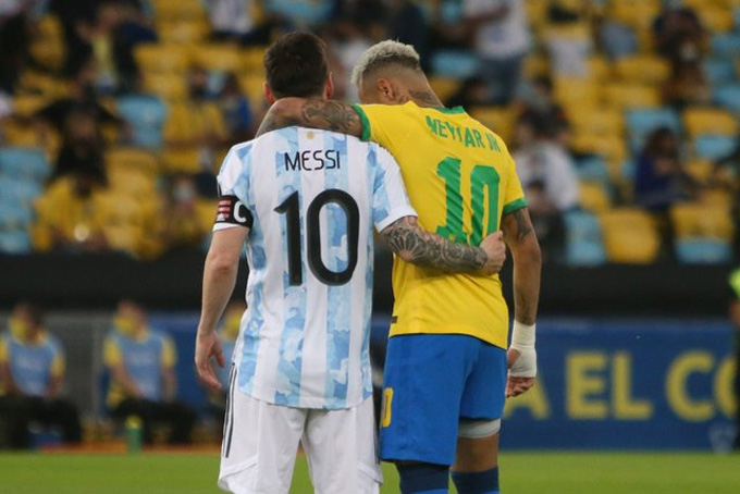 Messi và Neymar là những người anh em thân thiết