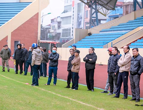 Khán giả thành Nam khá háo hức về sự chuẩn bị lực lượng được xem là lịch sử của bóng đá Nam Định