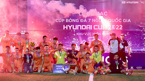 VIB Sài Gòn đăng quang Cúp bóng đá 7 người toàn quốc khu vực miền Nam
